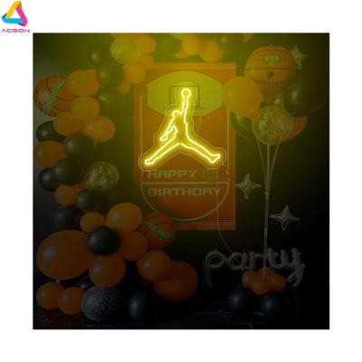 China High Quality Dropshipping RGB Neon Light Sign Environmental Friendly Custom Long Lasting Jumpman LED NEON SIGN for sale