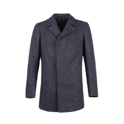 China Anti-wrinkle men short wool jacket fashion winter plus size men smart blazer winter wear single breasted half breasted men wool coats for sale