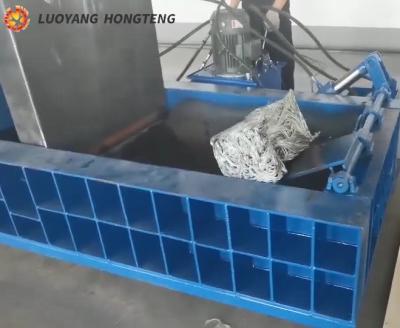 China Building Material Stores Hydraulic Pressing Baling Machine For Scrap Car Aluminum Scrap Metal Recycling for sale