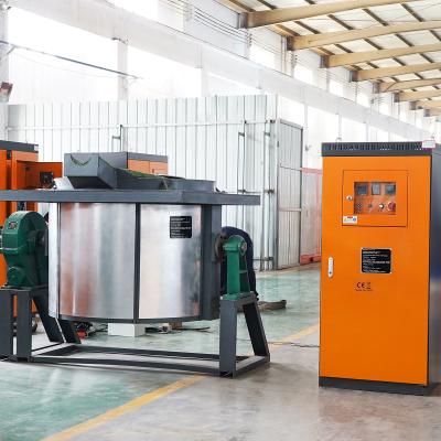 China 1-3 Tons Aluminum Production Line Aluminum Ingot Mold Casting Furnace , Aluminum Ingot Casting Machine for sale