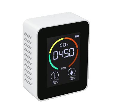 China CO2 Home Content Monitoring Instrument Wet 24 Temperature Humidity Carbon Dioxide Household Green Smart Controller for babay room for sale