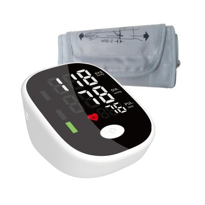 China Blood Pressure Checking LCD Data Full Screen 32 Groups Memory Storage Arm Wrist Digital Blood Pressure Monitor With Heart Rate Measurement for sale