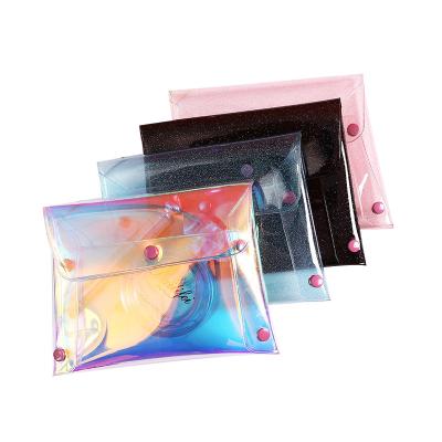 China Fashion Single Large Capacity Laser PVC Cosmetic Bag Korean Cute Multifunction Makeup Pouch Bag for sale