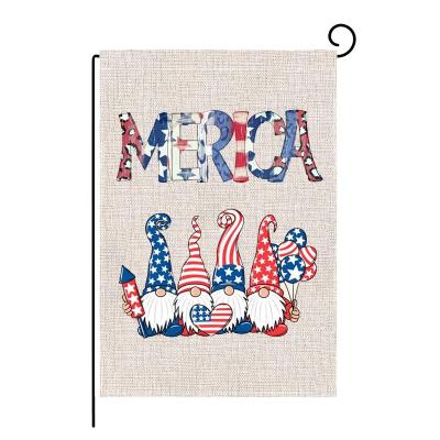 China Health Care Institute US Season Garden Flags 4th of July Holiday Yard Flags House Flag Double Sided Outdoor Spring Summer for sale