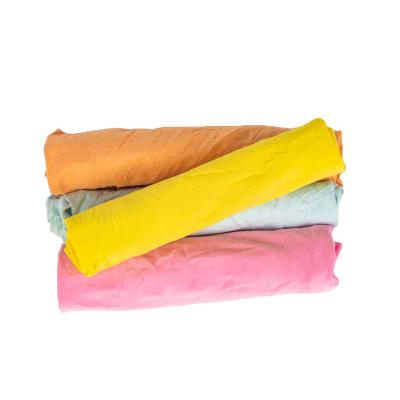 China Strong Absorption Capacity Water Oil Color Cotton Cloth Lightweight Wiper Waste Cloths New For Machine Cleaning Cloth Cloths for sale