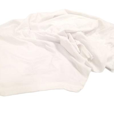 China Strong Oil Water Absorbency Second Hand Bed Sheet Rags 10kg High Quality Industrial White Bale Rags for sale