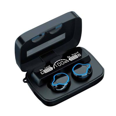 China NEW M9 M10 Tws Black Waterproof 5.1BT In-Ear Earbuds Tws Earphone Radio With Case Led Display Earphone Charging Sports Headphones for sale