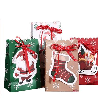 China Best New Fashion Merryies Christmas Gift Recyclable Selling Paper Bag for sale