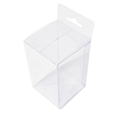 China Mini MOQ Disposable Clear PVC Plastic Packaging Boxes High Transparent Plastic PET RPET Retail Packaging Box for sale