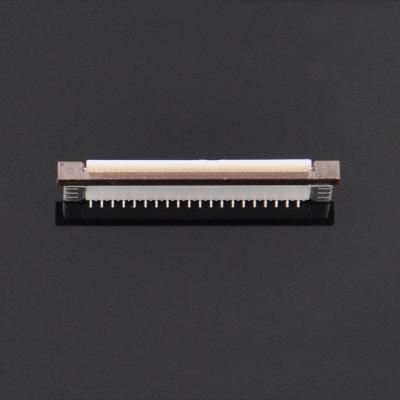 China Fire Resistance / Flame Retardant / Moisture Resistant Dislocation Contact With Lock Pitch 0.5mm 16pin 17pin 18pin H4.3 Multipin Vertical Contact Ffc Fpc Connectors for sale