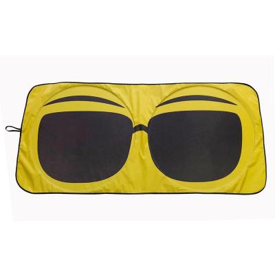 China Business Car Nylon Sunshade/Square Sunscreen Insulation Luxury Multifunctional Popular Portable Color Printing for sale