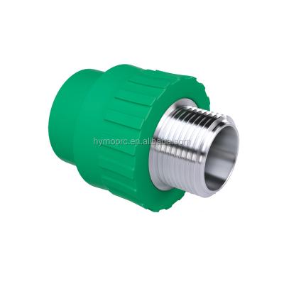 China Water supply accessories plumbing ppr pipe and water fitting 2.0mpa CE green ppr fittings for sale