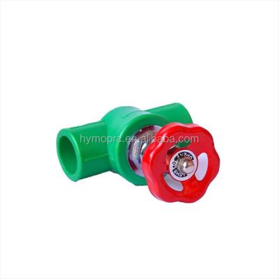 China Pipe fitting general names and parts manufacture plumbing manufacture piping materials din 8077 green color 8078 ppr stop valve 1/2