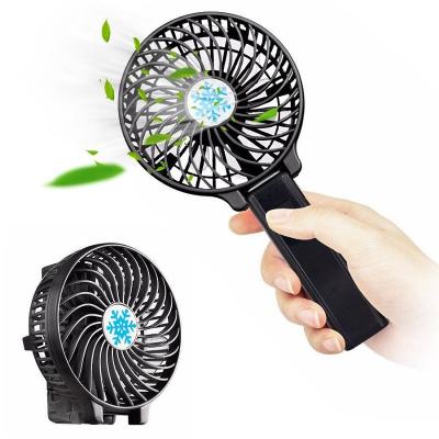 China Portable Fan Mini Personal Fan Folding Desk USB Rechargeable Low Cool Handheld Fan Quickly for sale