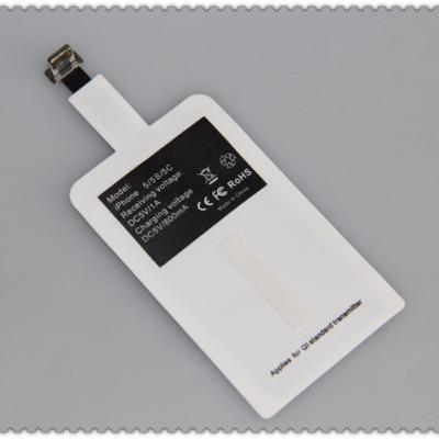 China Wholesale Fast Charging Cell Phone Receiver Adapter Qi Charger Wireless Receiver for iphone 5 plus iphone6 ​​/iphone 6/iphone 7 plus for sale