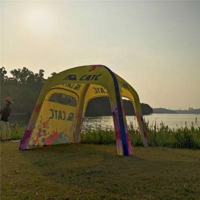 China Advertising Activities CATC 250D Dacron+TPU Inflatable Air Bladder Indoor Air Tent For Exhibition Booth for sale