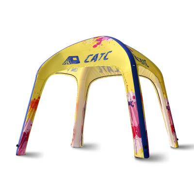 China Custom 10ft Promotional Fire Retardant Outdoor Inflatable Gazebo Tent Inflatable Tent Canopy Pneumatic Inflatable Tents For Events for sale