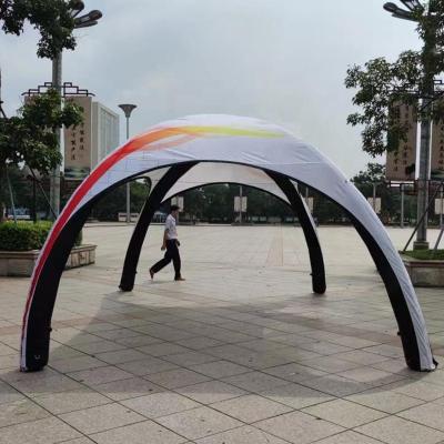 China Outdoor Advertising Promotion Summer Sun Shade Advertising Outdoor Inflatable Tent House Big Event for sale