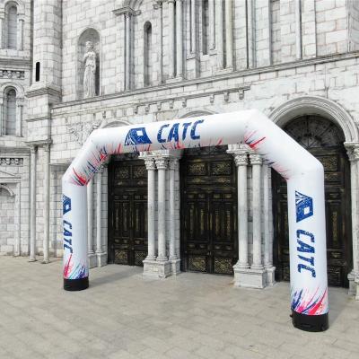 China Outdoor Cost Effective Run CATC Waterproof Door Advertising Inflatable Printing Arch for sale