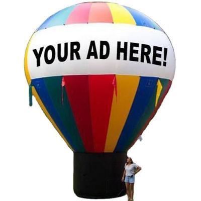 China Display 6 meter high hotel inflatable cartoon characters advertising inflatable ground balloon with custom logo printed for display for sale