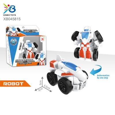 China Cartoon Toy Easy deformed high quality car toys deformation robot smart cars by one step for sale