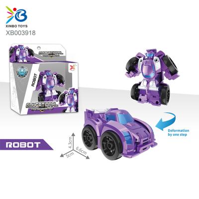 China Cartoon Toy Easy Deformed Cars Toys High Quality By One Stage One Deformation Robot Car Master Toys for sale