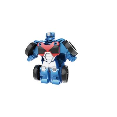 China Cartoon Toy New Game Children Car Changing Robot Toy Educational Plastic Deformation for sale