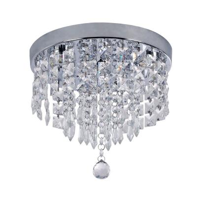 China Embeded Designer Room Decoration Circle Luxury Classic Home Ceiling Crystal Chandelier for sale