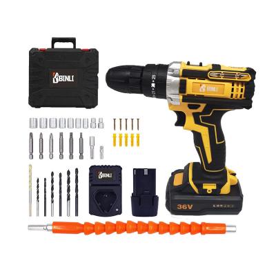 China Rechargeable Multifunctional 24V Battery Impact Screwdriver Power Hammer Drill for sale