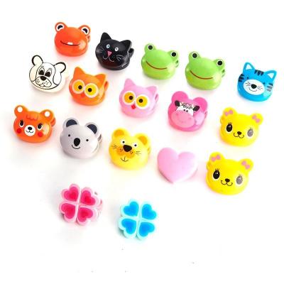 China Multi Color Sustainable Plastic Food Bread Bag Chip Sealing Clips For Kitchen for sale