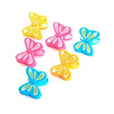 China promotional plastic megnetic decorative food bag peg hanging sealing clips or seals for sale