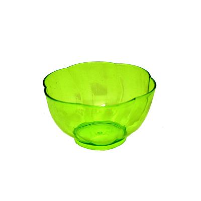 China New Products Low Price Viable Salad Fruit Transparent Clear Plastic Bowl for sale