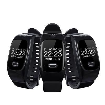 China GPS Navigation 2G GPS Tracking Watch Dual - Way Call Smart Watch For Elderly People for sale