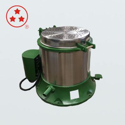 China Hot Air Dryer Machine Centrifugal Rotating Barrel Dewatering And Drying Machine for sale