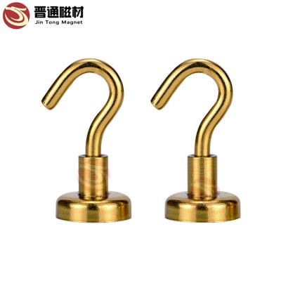 China Industrial Magnet Manufacturing Customized Colorful Super Strong Neodymium Hook Magnet For Sale for sale