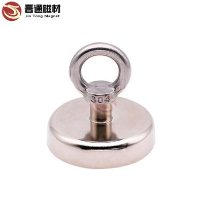 China Industrial Magnet Fishing Magnet Kit 500Lb Pull Strength Neodymium Fishing Magnet With Rope for sale