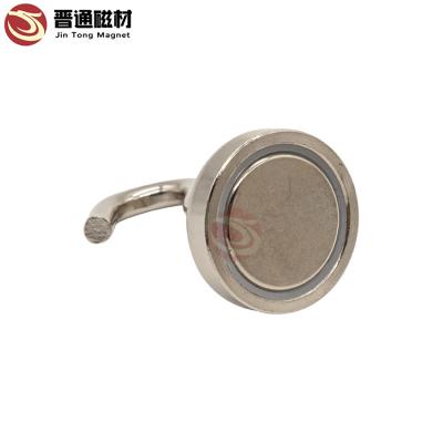 China Industrial Magnet Neodymium Magnet Holder Super Strong Magnetic Hook SNE25 SNE40 Magnetic Hooks for sale