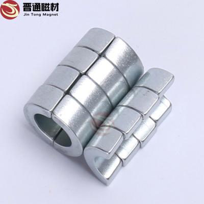 China Industrial Custom Strong Neodymium Motor Segment Magnet Magnetic Magnets for sale