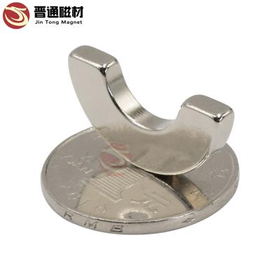 China Lower Prices Industrial Custom Neodymium Magnet Strong Arc Motor Magnets N52 for sale