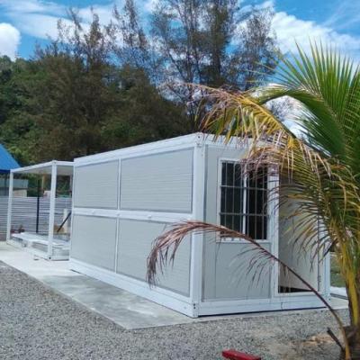 China Modern Portable Collapsible Collapsible Folding House 20ft Times Modern Container Home Office Mobile Container for sale