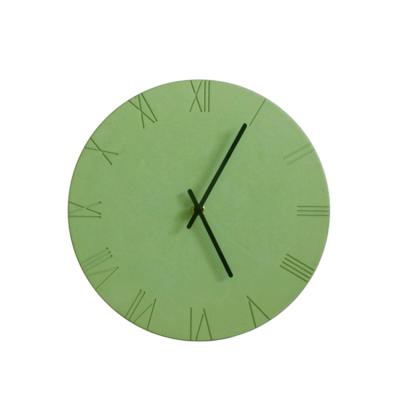 China China Factory Wholesale Modern Concrete Wall Clock Customized Clock Fashion Clock for sale