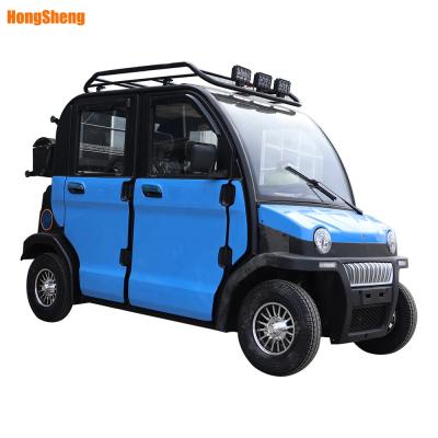 China Battery Operated Four Wheel Car Electric Car For Passenger Electric Sightseeing Car 2600*1300*1650mm for sale