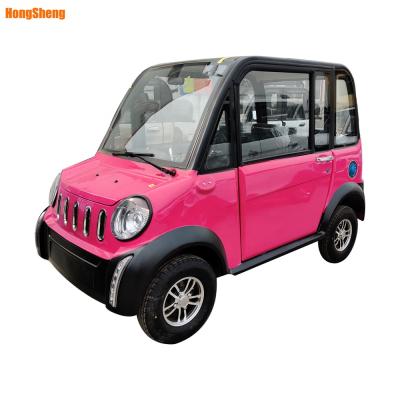 China 4 seats electric passenger car can equipped with solar panel 2500*1350*1600mm for sale