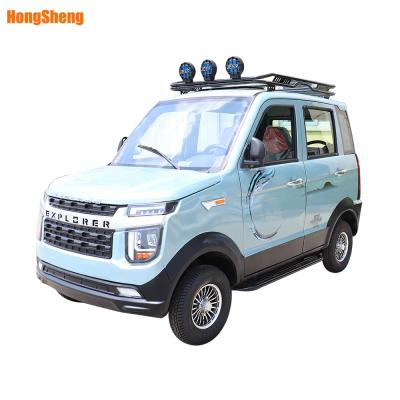 China high quality electric car with air conditioner four wheels electric SUV with lithium battery 2950*1450*1600mm for sale