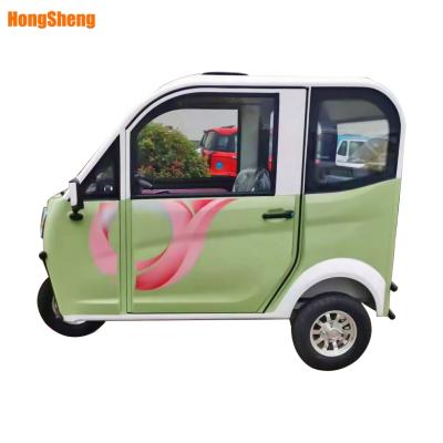 China Passenger Battery Powered Electric Tricycle Enclosed Electric Tuk Tuk For Sale for sale