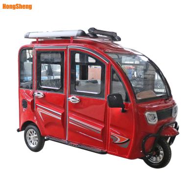 China New Energy high quality passenger electric tricycle for 6 person electric tuktuk for sale