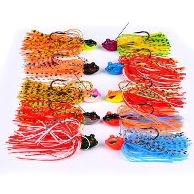 China Metal spinnerbait parts 8cm-13g spinnerbait heads fishing spinnerbait for sale