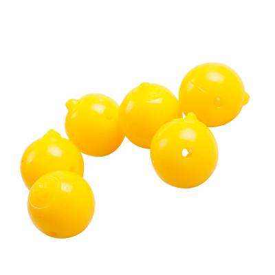 China 100pcs/bag Vivid Fish Action Specifications 100pcs/bag Yellow Corn Taste Enviromnal Tpr Floating Ball Swimming Baits Fishing Plastic Soft Lure for sale