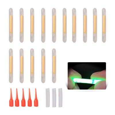 China Fsihing Tackles LUSHAZER 15PCS/BOX 4.5CM*37MM Factory 12 Hours Glow Fishing Light Stick For Fishing Luminous Rods for sale