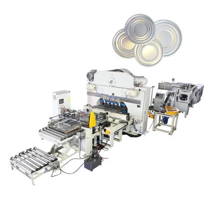 China Portal Press Food Can Base Line Making Tin Can Making Machine for sale